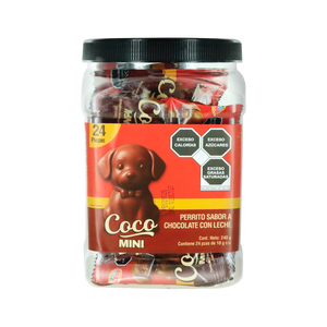 PERRITO COCO CHOCOLATE 6/24PZ