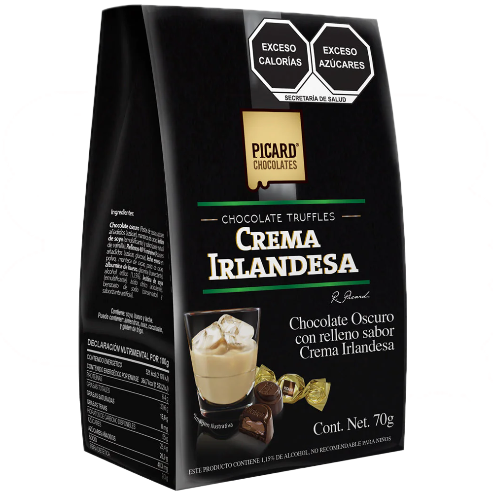 P CREMA IRLANDESA 12/70G