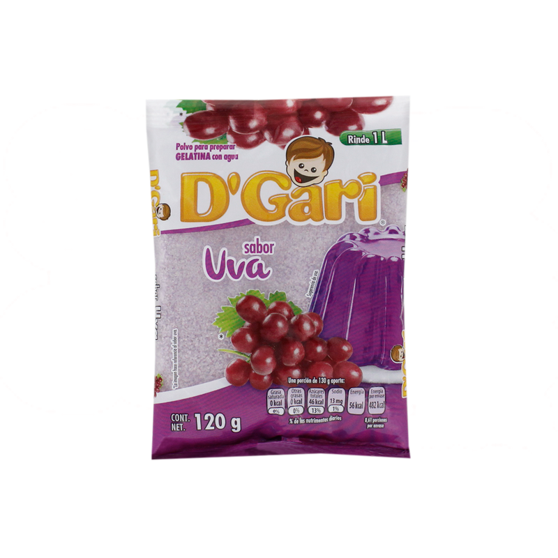 GARI UVA 50/120 GRS