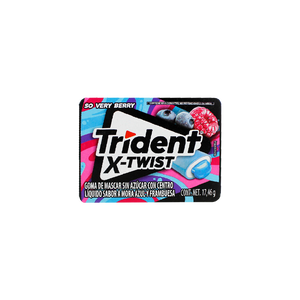 TRIDENT X TWIST BLUEBERRY 18/8