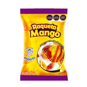 PALETA RAQUETA MANGO 20/40