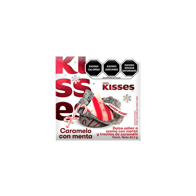 KISSES CANDY CANE 18/61.1 g