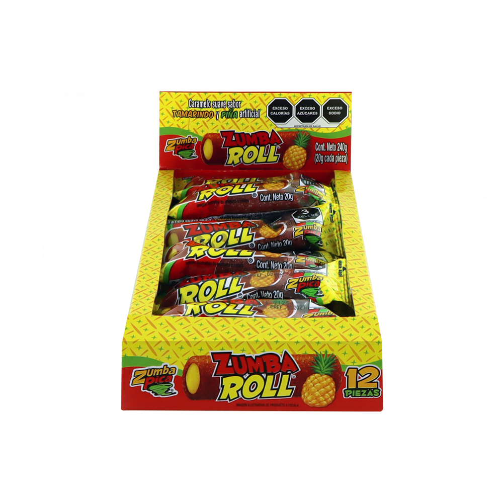 ZUMBA ROLL PIÑA 35/12 20G