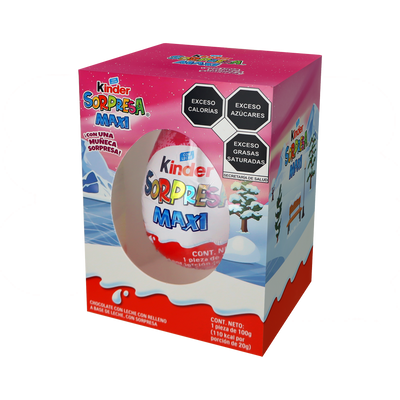 KINDER SORPRESA MAXI 12/100 GRS