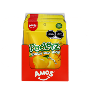 PEELERZ GOMITAS MANGO 6/8 PZA