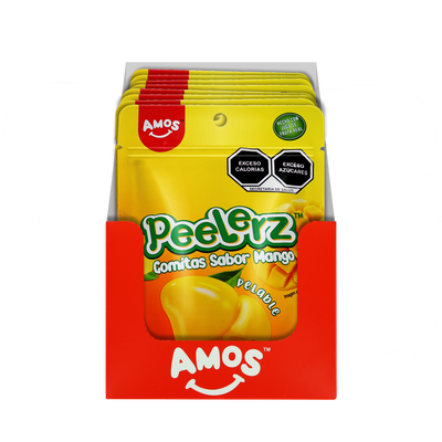 PEELERZ GOMITAS MANGO 6/8 PZA