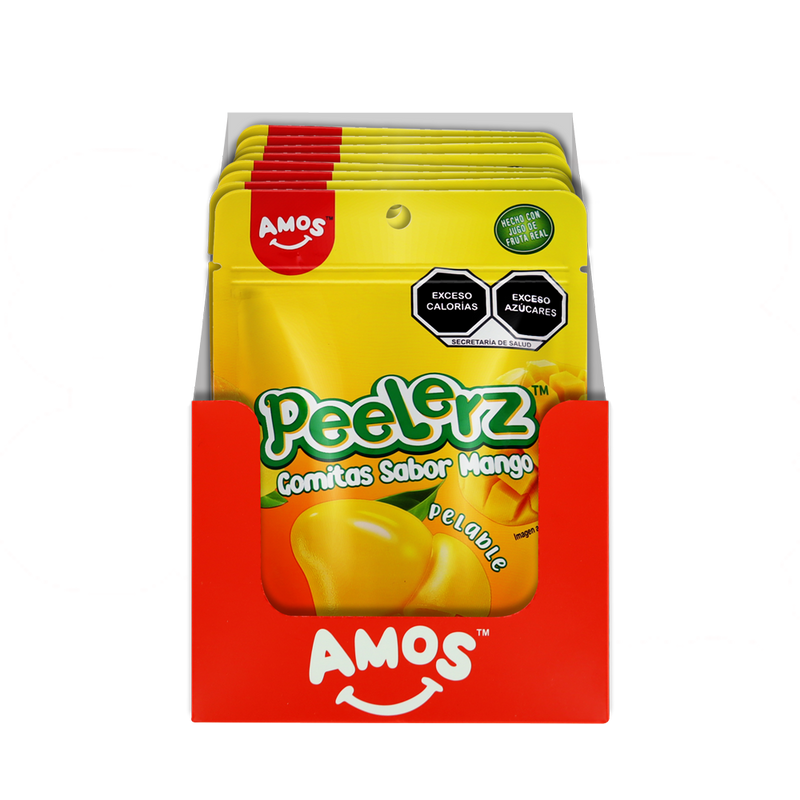 PEELERZ GOMITAS MANGO 6/8 PZA