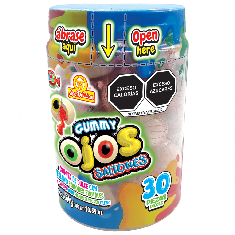 OJOS SALTONES 12/30PZA