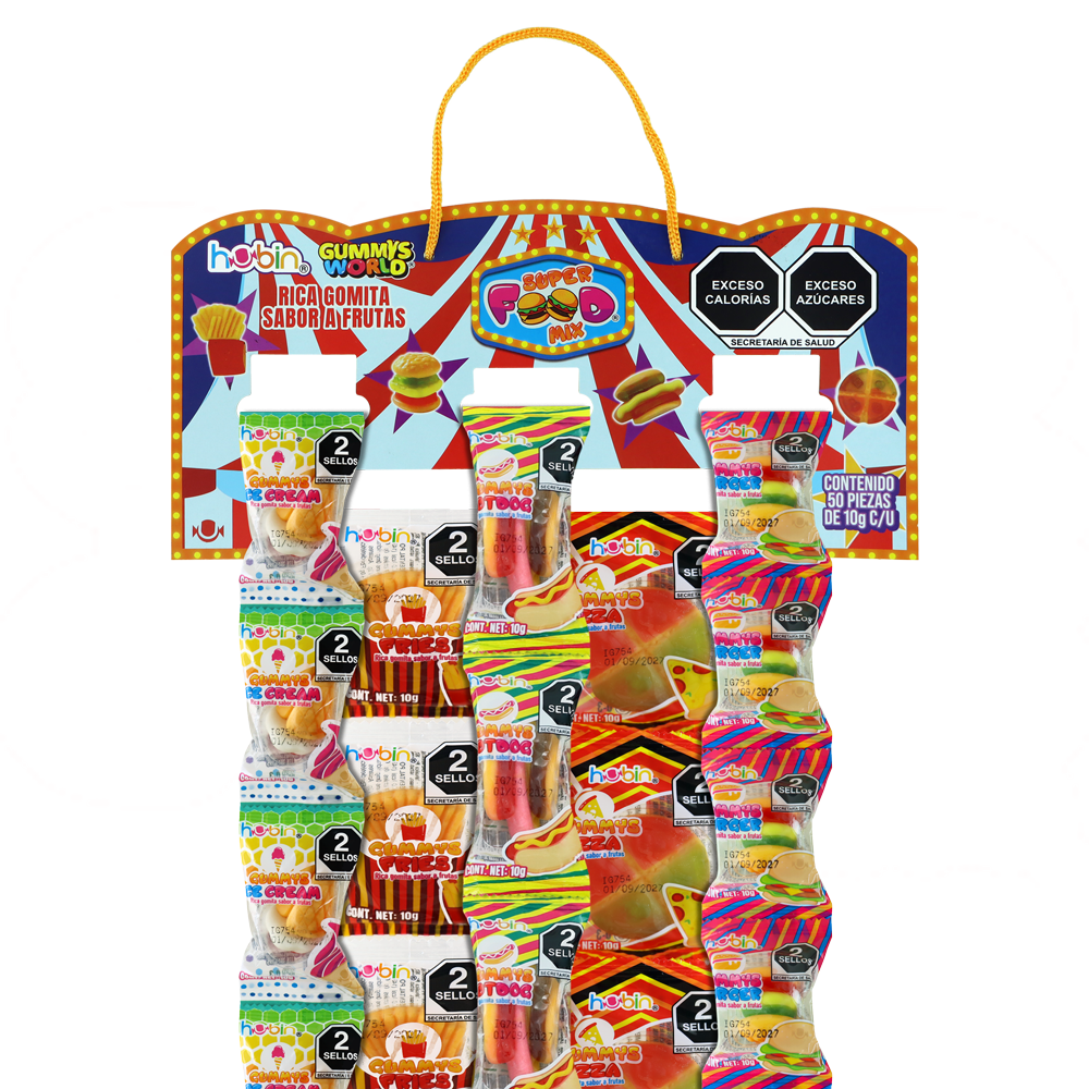 SUPER FOOD MIX TIRA 10/50PZA