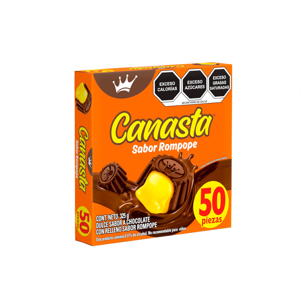 CANASTA ROMPOPE 24/50