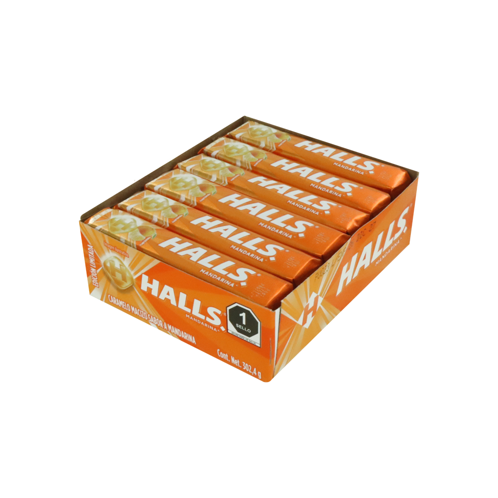 HALLS MANDARINA 30/12