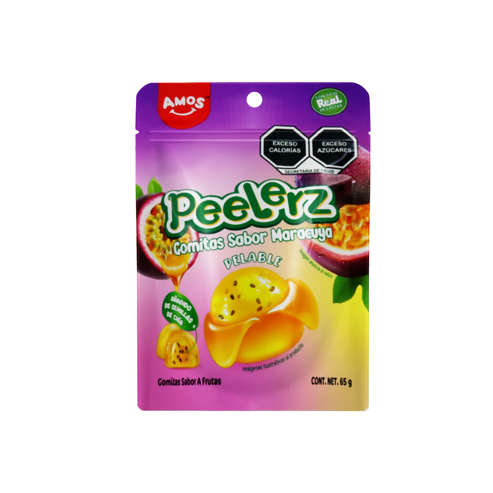 PEELERZ GOMITAS MARACUYA  6/8 PZA