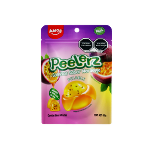 PEELERZ GOMITAS MARACUYA  6/8 PZA