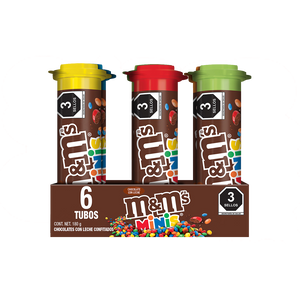 M&M MINI TUBOS 30G 24/6