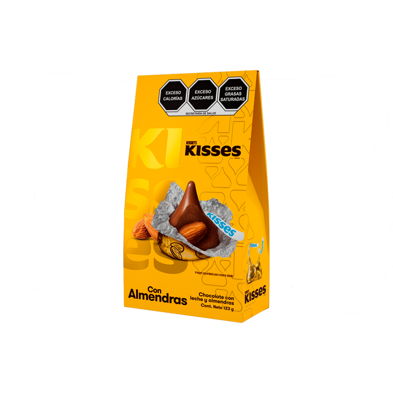 KISSES ALMENDRA 6/123 g