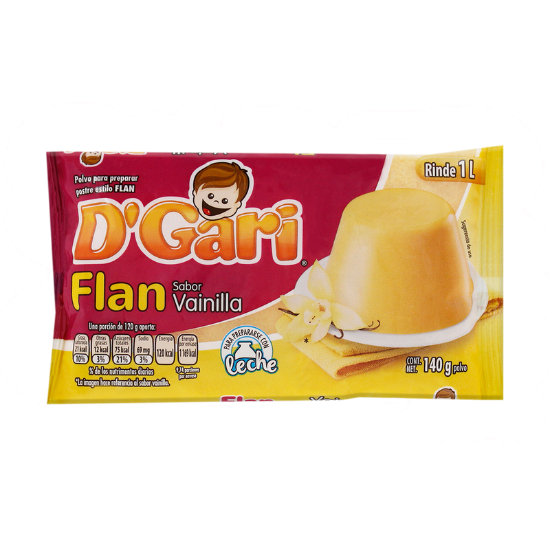 GARI FLAN VAINILLA 50/115 GRS