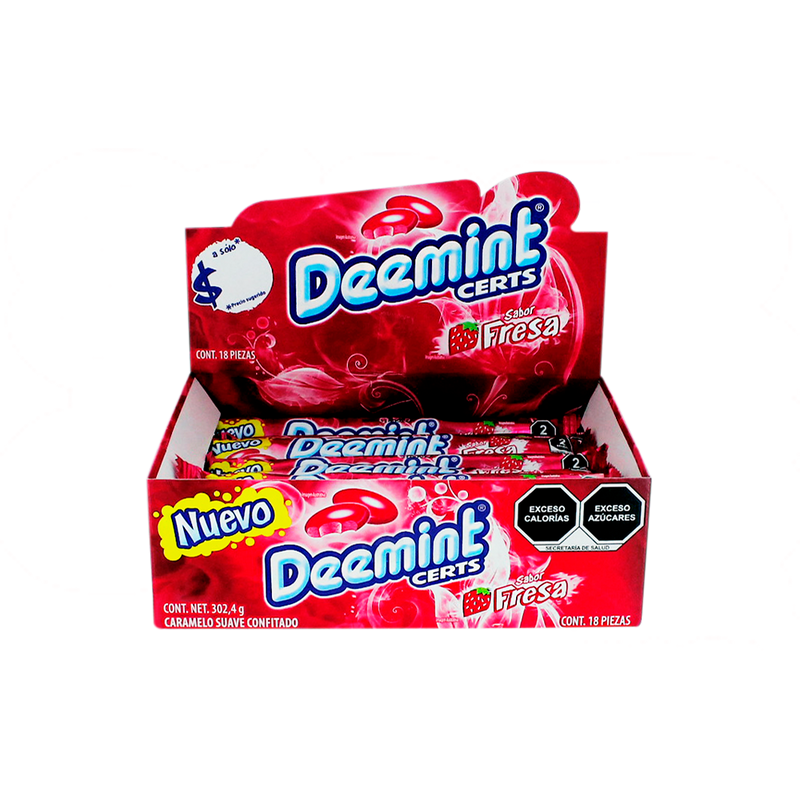 DEEMINT STICK FRESA 20/18