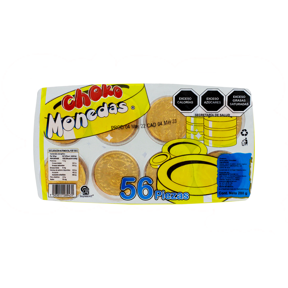 CHOKO MONEDAS 24/56