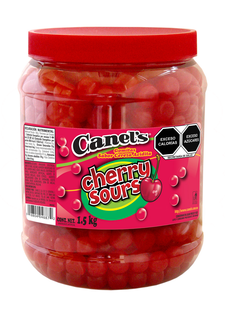 CANELS JELLY CHERRY 8/1.5Kgs