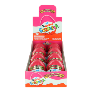 KINDER NIÑA LEI/UNICORNIO  T-8 12/8pzs