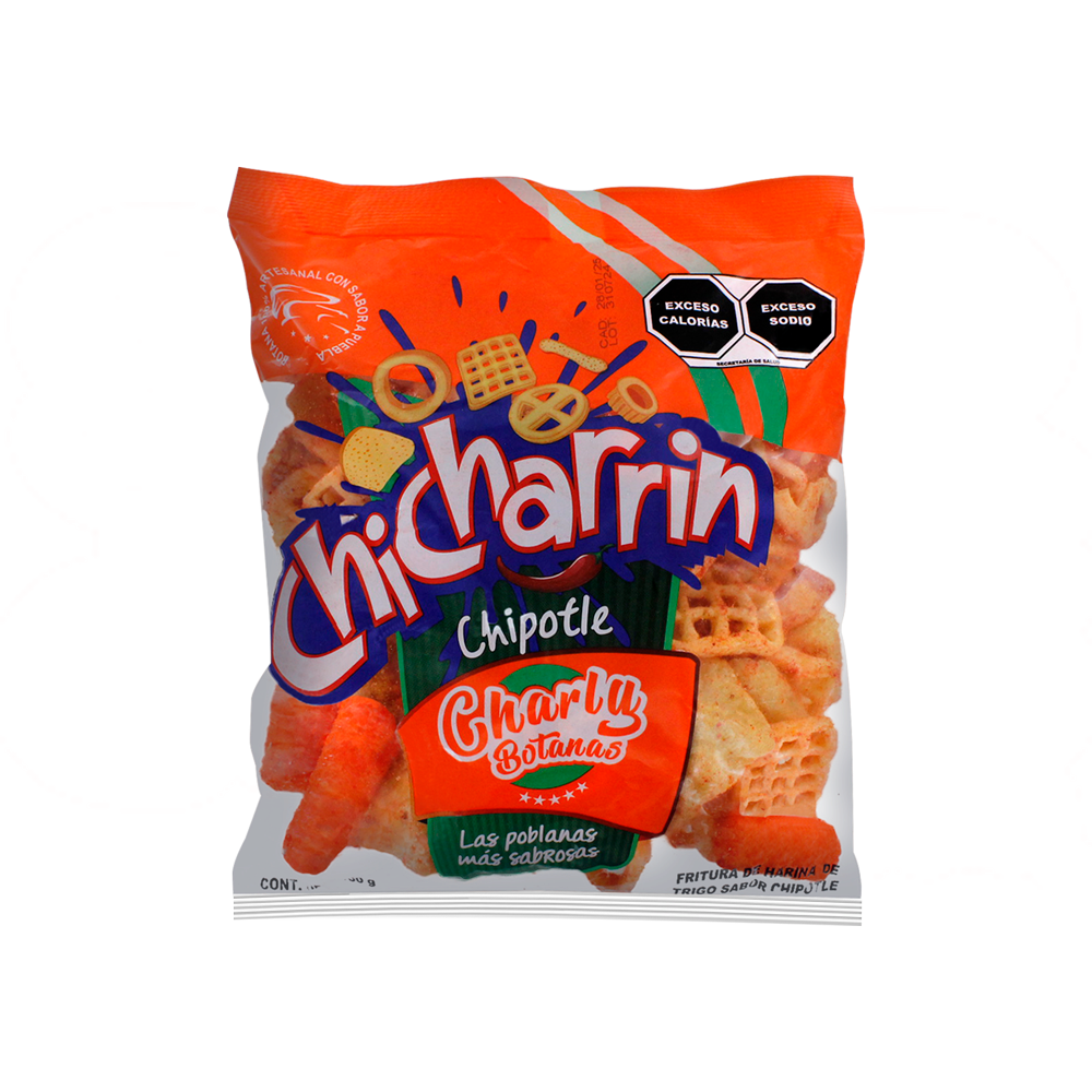 CHARLY MIX CHICHARRIN CHILE 20/100G