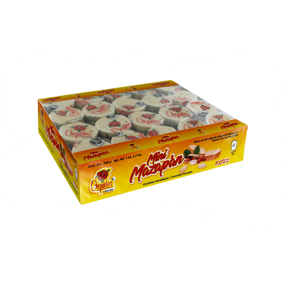MAZAPAN MINI ORQUIDEA 30/100