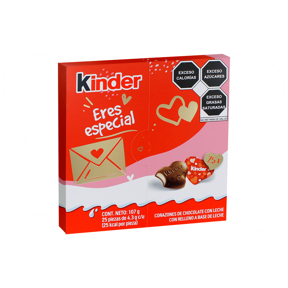 KINDER CORAZONES 12/25