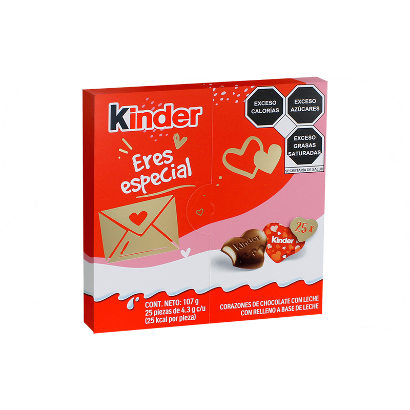 KINDER CORAZONES 12/25