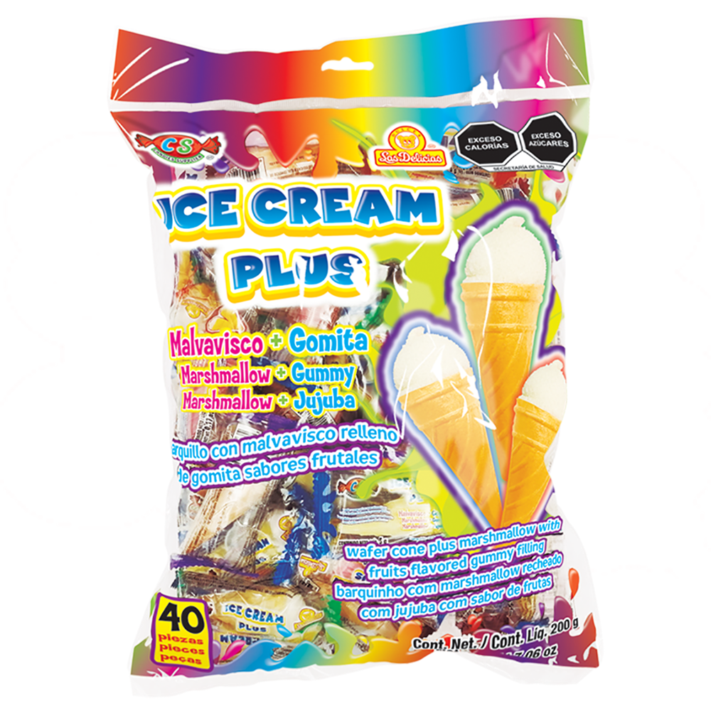ICE CREAM PLUS 12/40