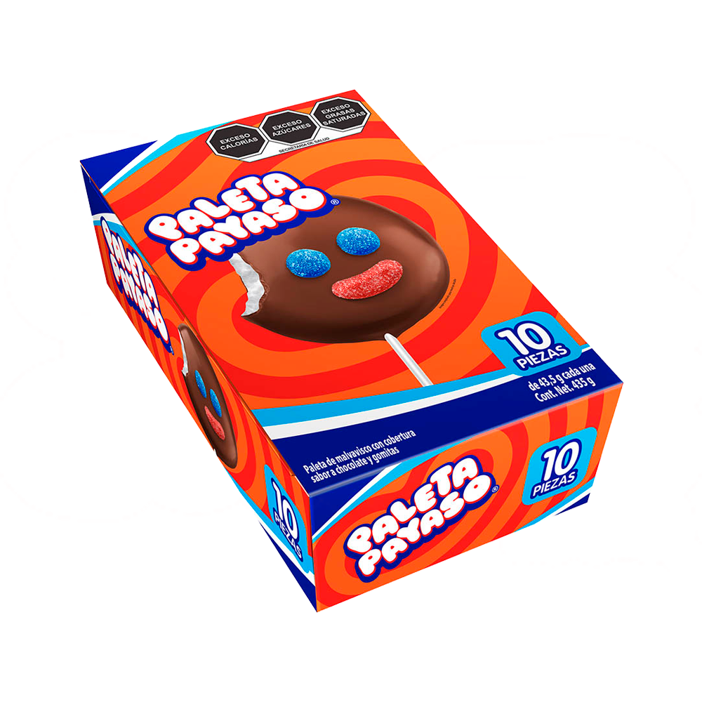 PALETA PAYASO 12/10