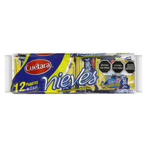 NIEVES VAINILLA 17GRS 10/12PZA