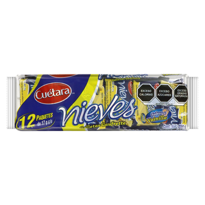 NIEVES VAINILLA 17GRS 10/12PZA