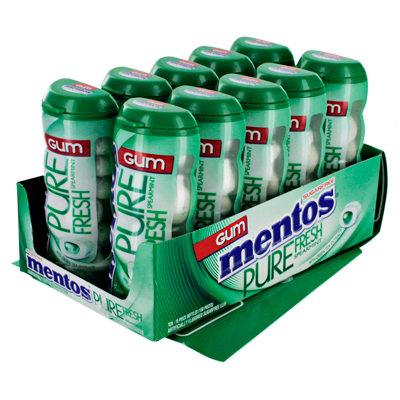 MENTOS GUM SPEARMINT 6/10