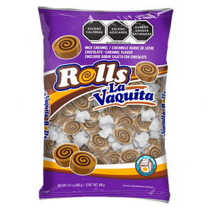 ROLLS VAQUITA CHOC 20/400 GRS