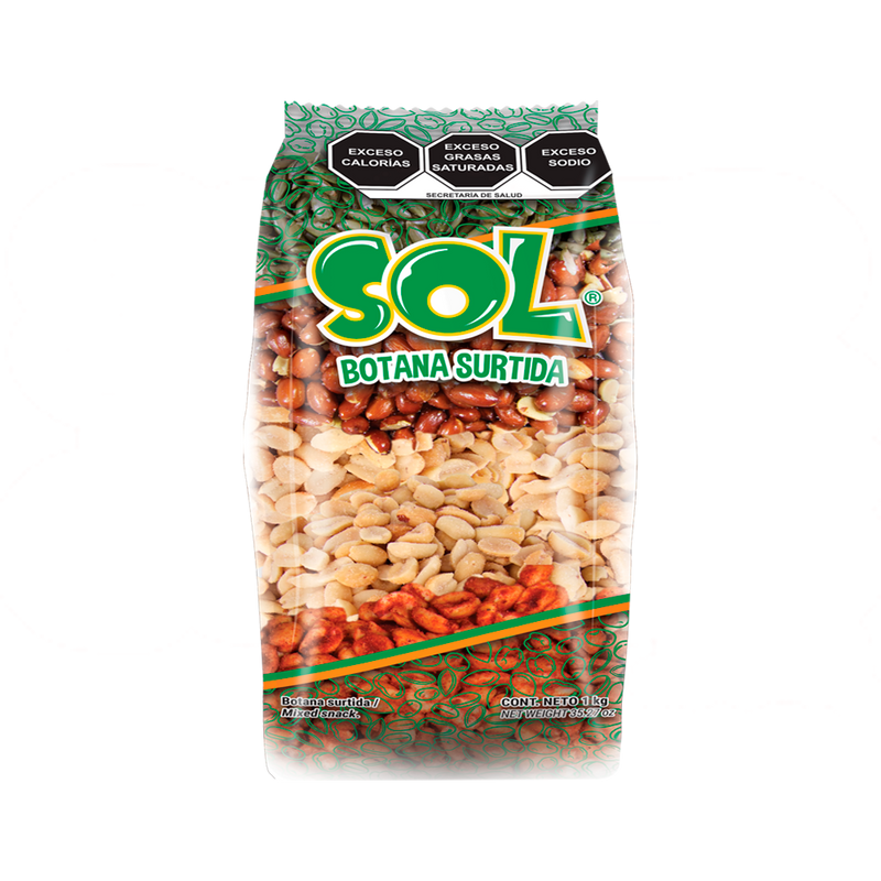 SOL BOTANA SURTIDA 30/1 KG