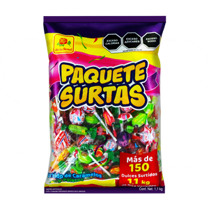 PAQUETE SURTAS 8/1.100GRS