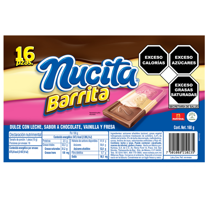 NUCITA BARRITA 24/16