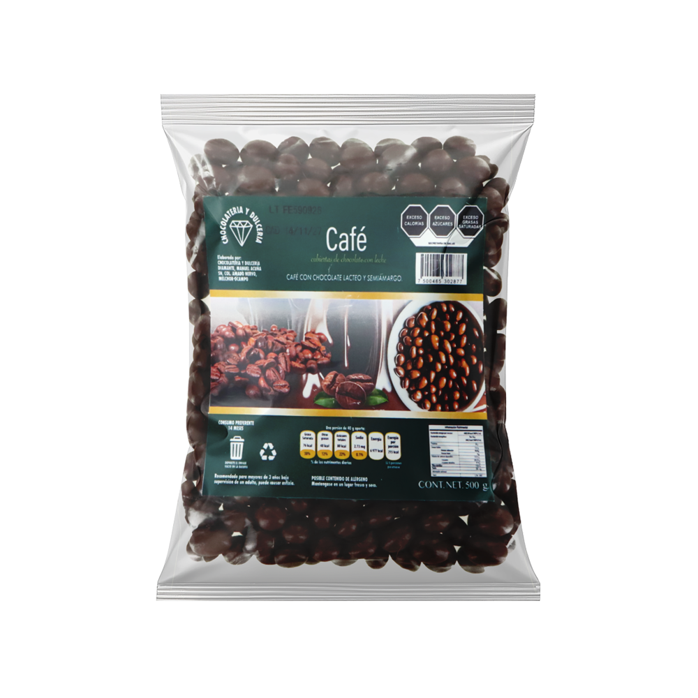 CAFE CON CHOCOLATE 20/500GRS
