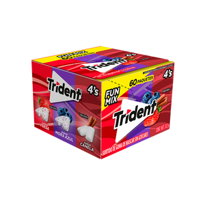 TRIDENT 4´S FUN MIX 24/60