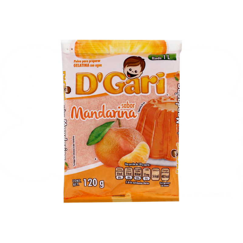 GARI MANDARINA 50/120 GRS