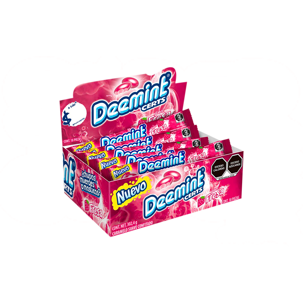 DEEMINT STICK FRESA 20/18