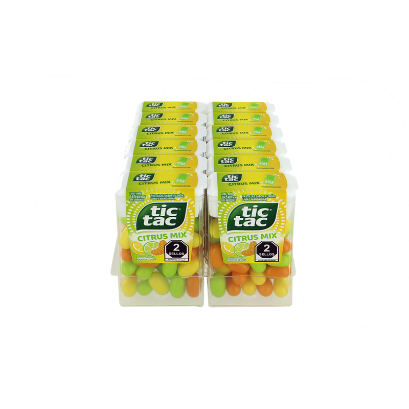 TIC TAC CITRUS MIX 12/12