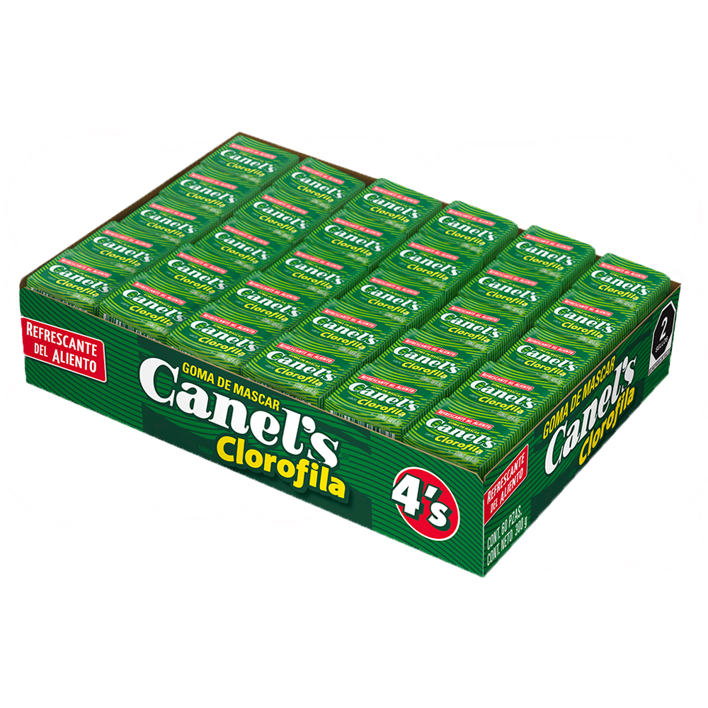 CANELS 4´S CLOROFILA 40/60