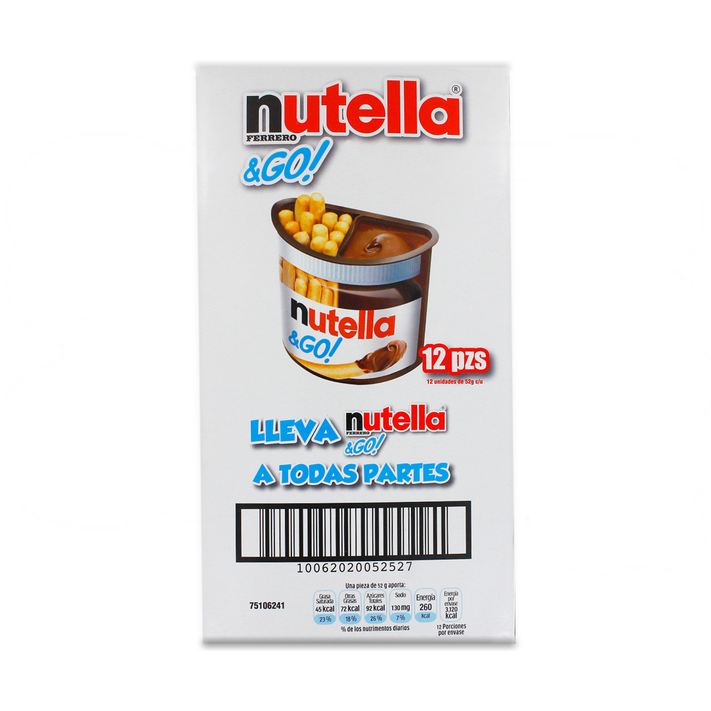 NUTELLA & GO PACK 6/4