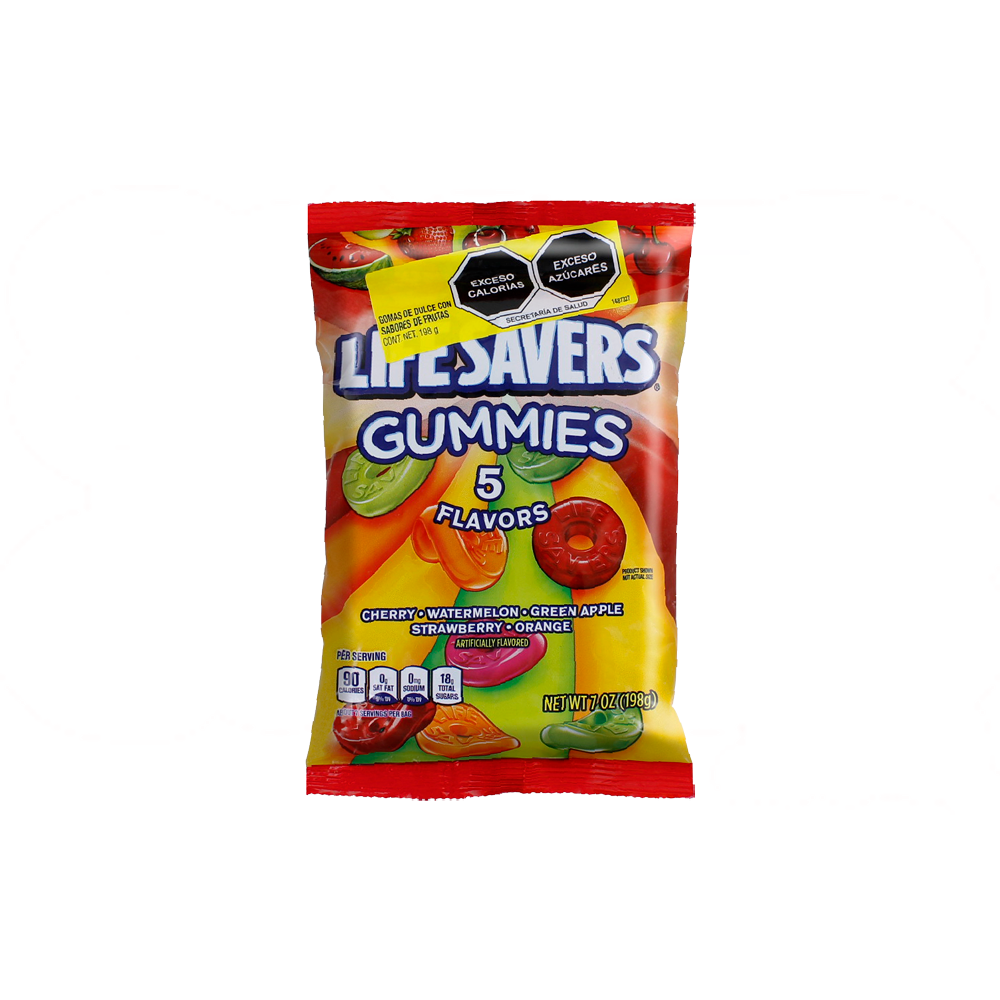 LIFESAVERS 5 FLAVORS 12/198 G