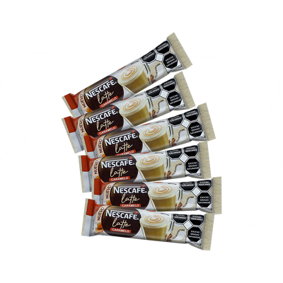 NESCAFE LATTE CARAMELO 6/6 20g