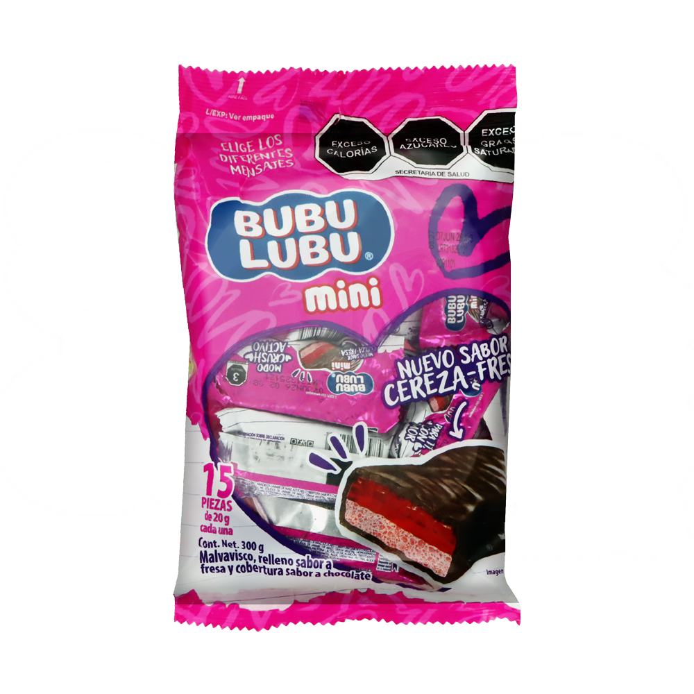 MINI BUBULUBU PINK 14/15PZ