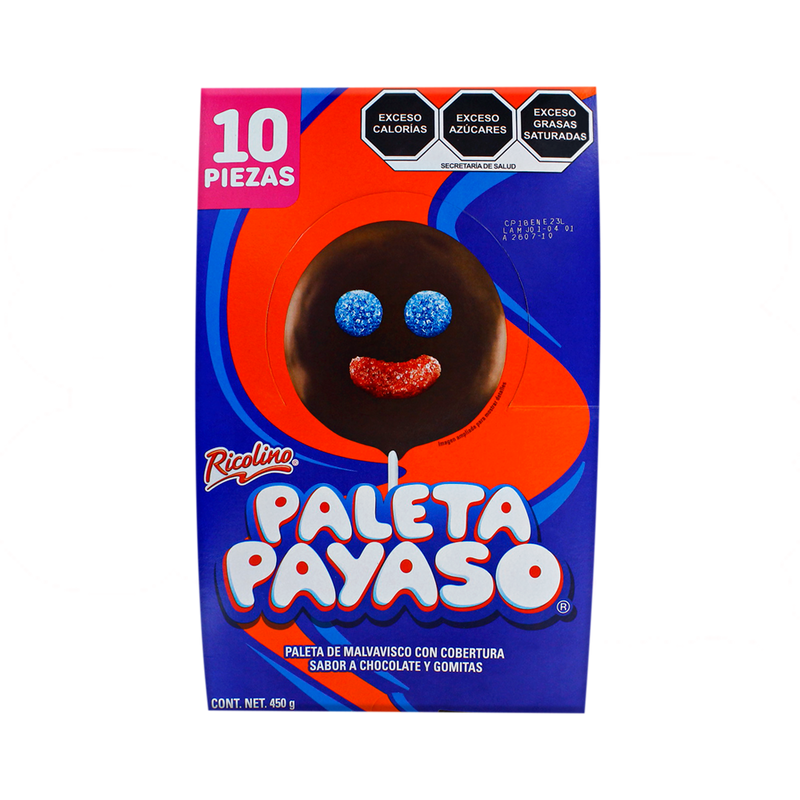 PALETA PAYASO 12/10