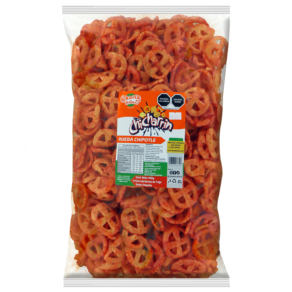 CHARLY RUEDA CHIPOTLE 5/450G