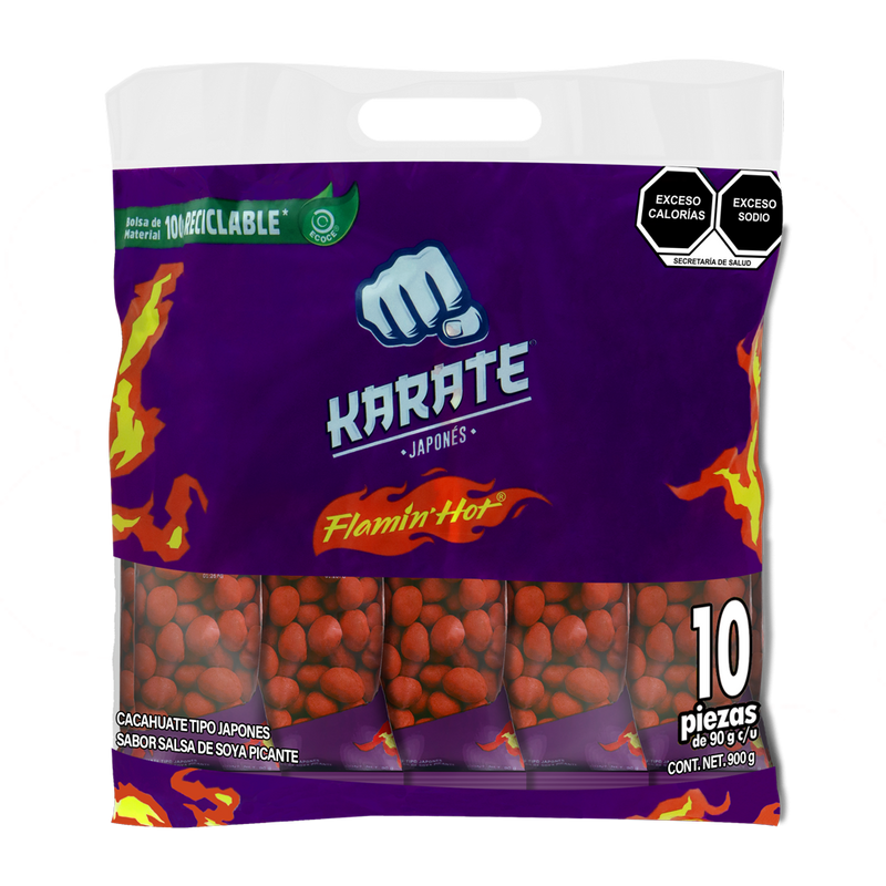 KARATE FLAMIN HOT 4/10